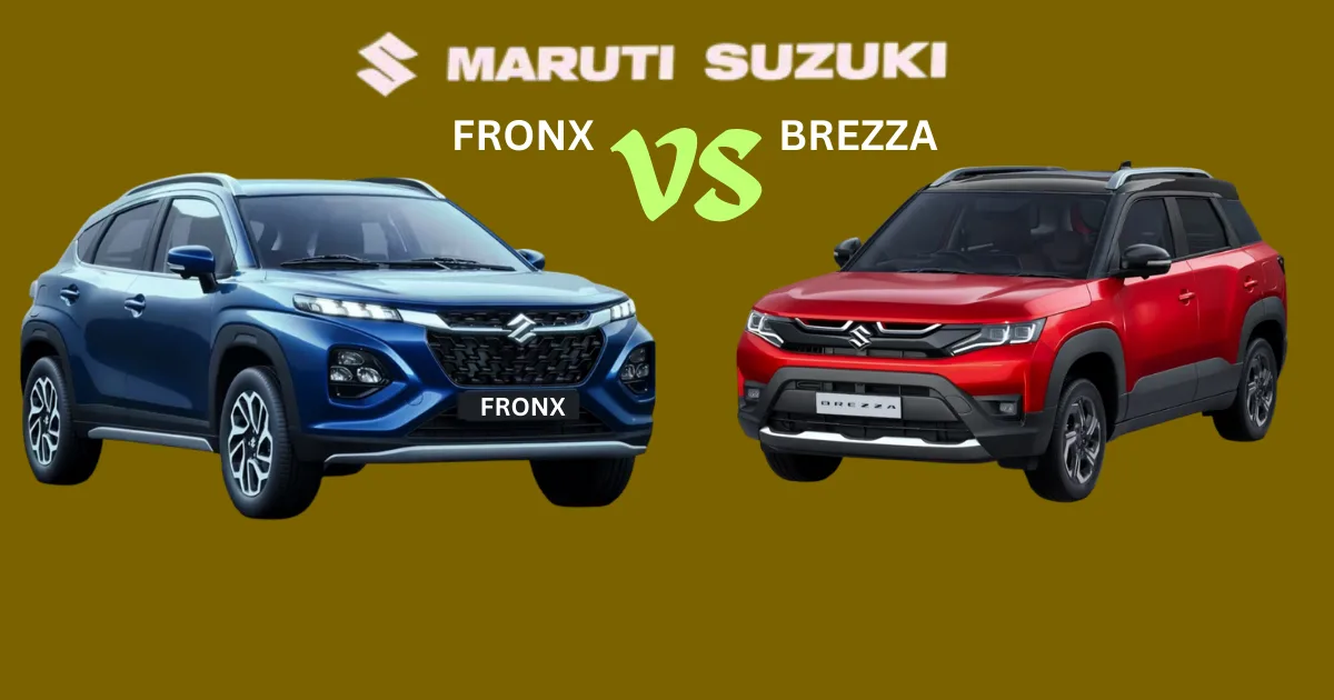 Maruti Suzuki Fronx vs Brezza