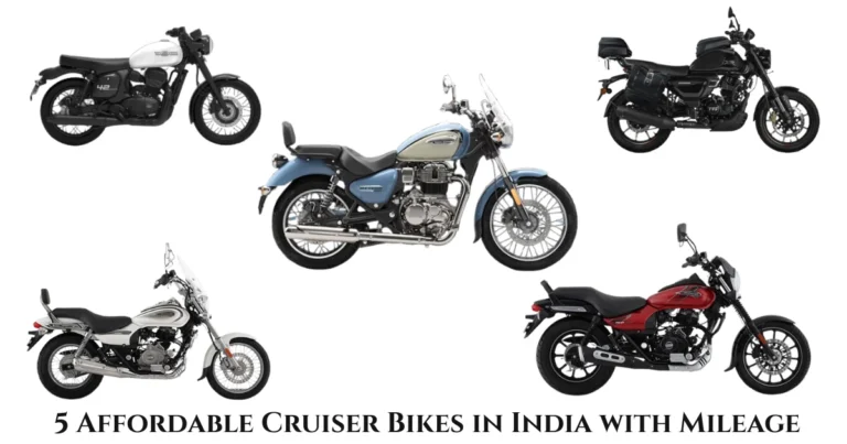 5 Affordable Cruiser Bikes in India