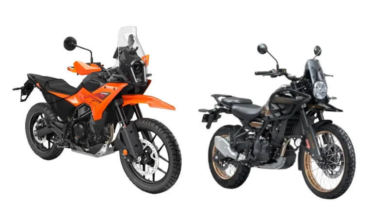 Himalayan 450 vs KTM 390 X Price Comparison