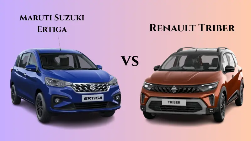 2025 Renault Triber vs Maruti Suzuki Ertiga 