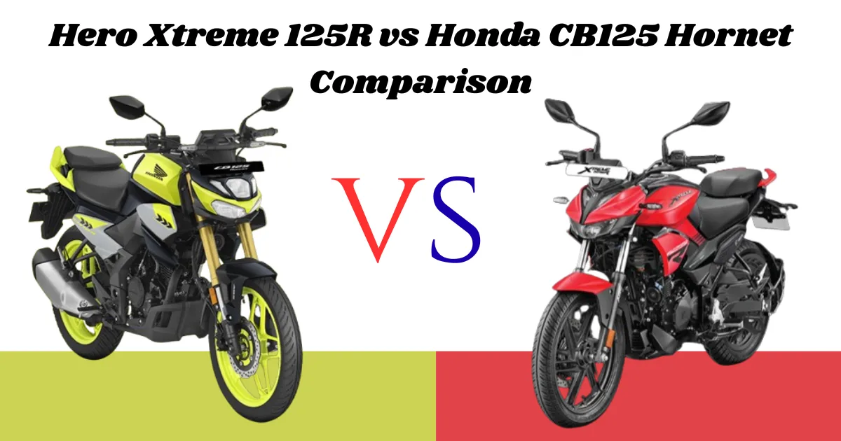 Hero Xtreme 125R vs Honda CB125 Hornet