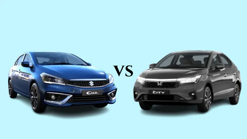 Honda City vs Maruti Suzuki Ciaz
