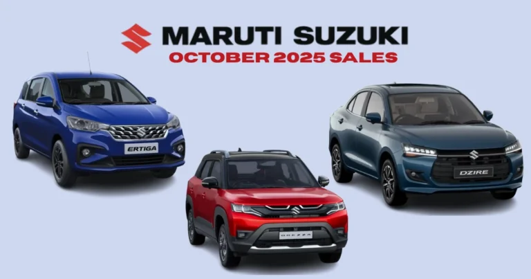 Maruti Suzuki October 2025 Sales