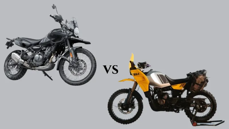 Royal Enfield Himalayan 450 vs BSA Thunderbolt
