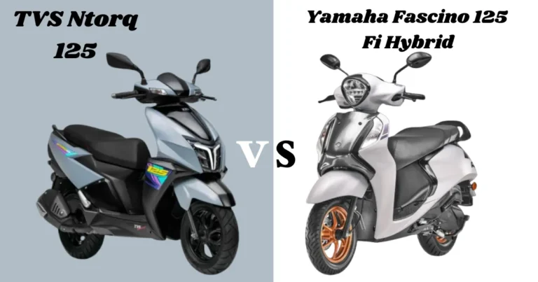 TVS Ntorq 125 vs Yamaha Fascino 125 Hybrid