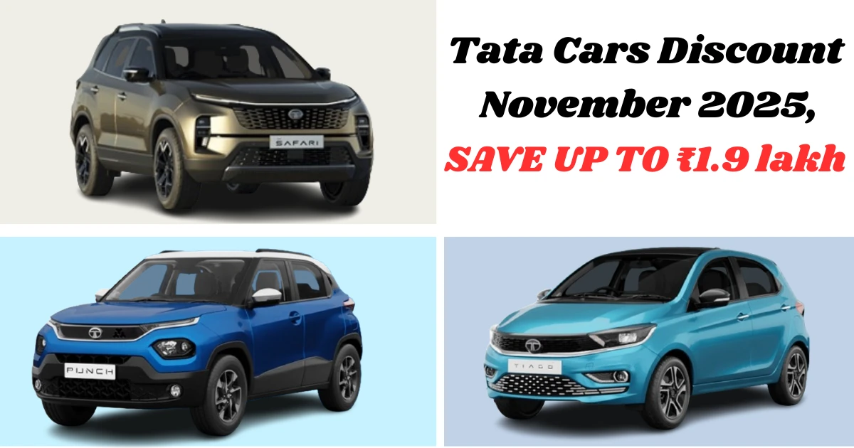 Tata Cars Discount November 2025