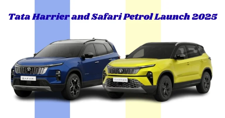 Tata Harrier and Safari Petrol Launch 2025