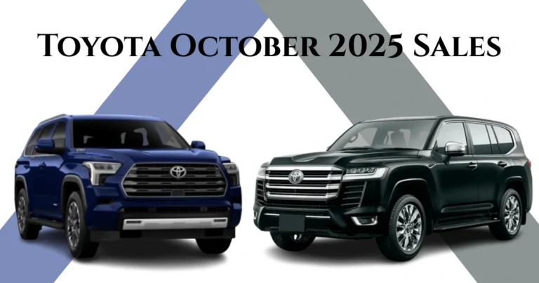 Toyota October 2025 Sales