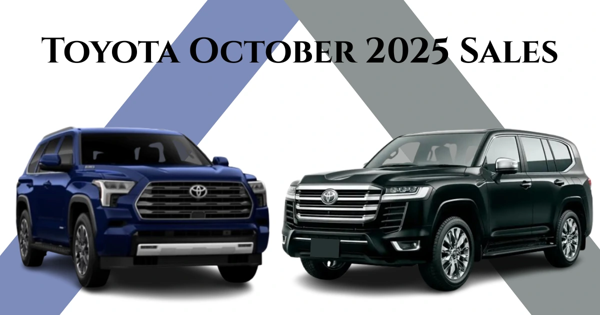 Toyota October 2025 Sales