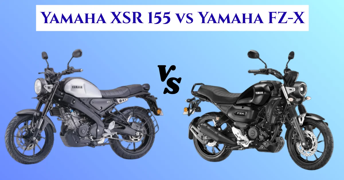 Yamaha XSR 155 vs Yamaha FZ-X