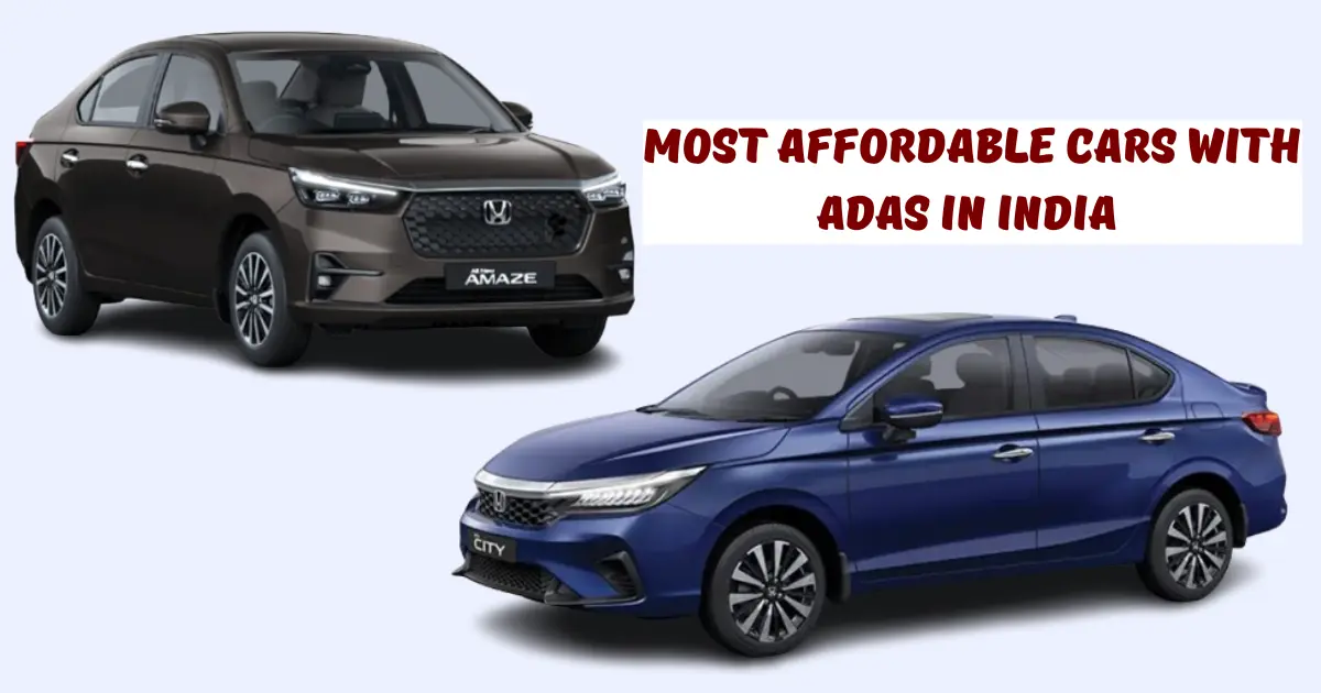 Most Affordable Cars With ADAS In India