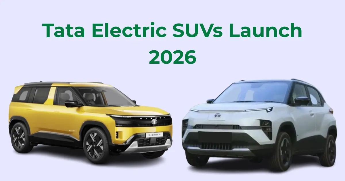 Tata Electric SUVs Launch 2026