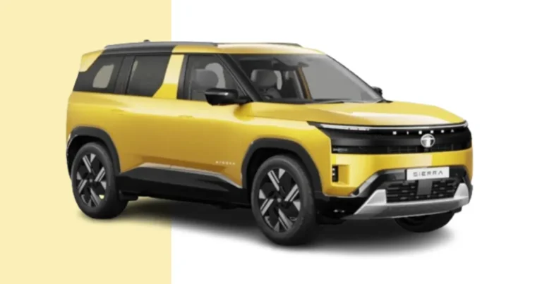 Tata Sierra Prices Revealed