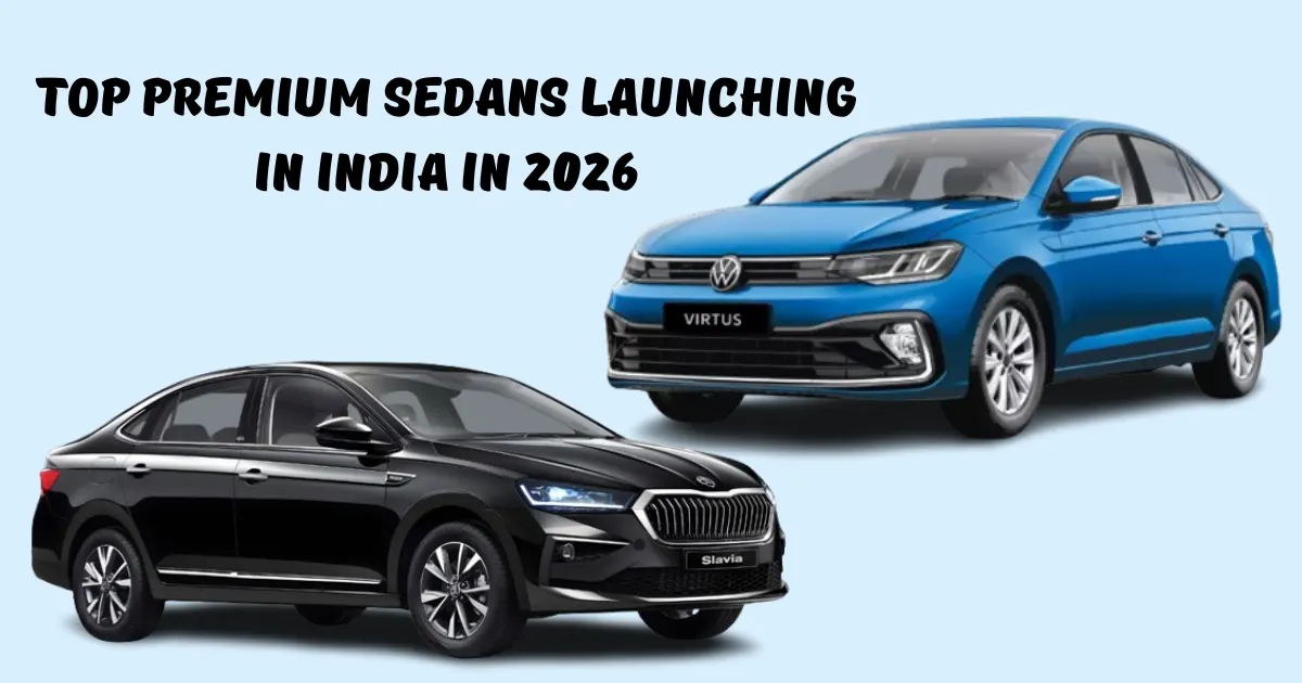 Top Premium Sedans Launching in India in 2026