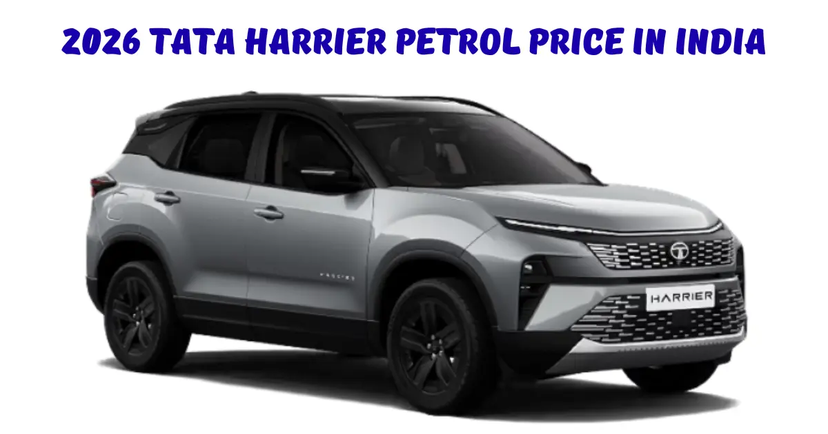 2026 Tata Harrier petrol price in India