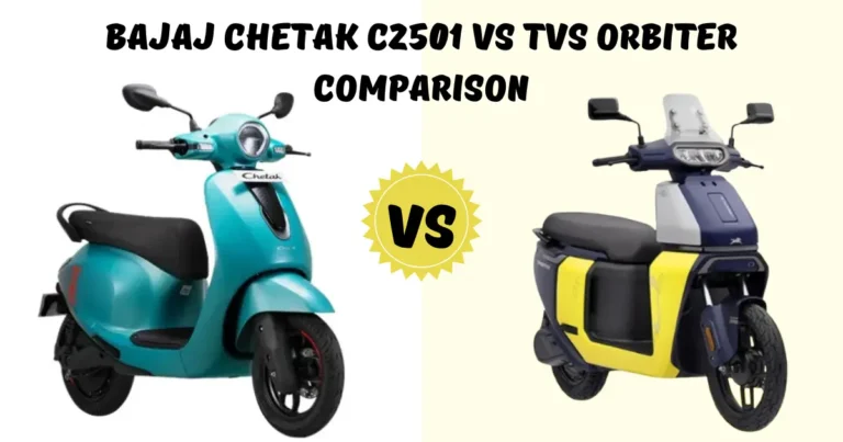 Bajaj Chetak C2501 vs TVS Orbiter