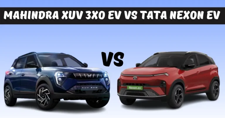 Mahindra XUV 3XO EV vs Tata Nexon EV