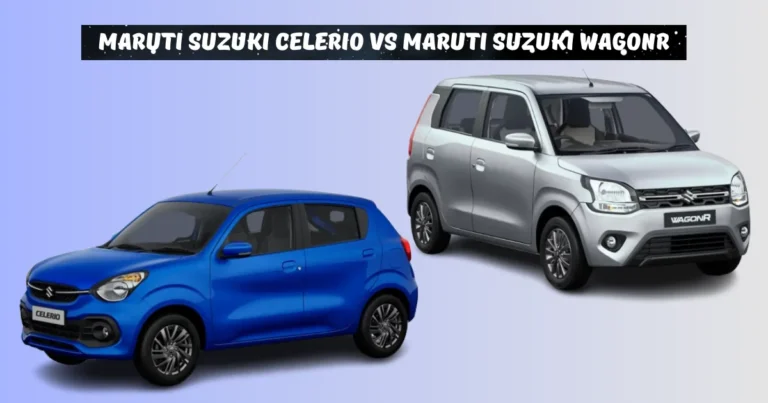 Maruti Suzuki Celerio vs Maruti Suzuki WagonR