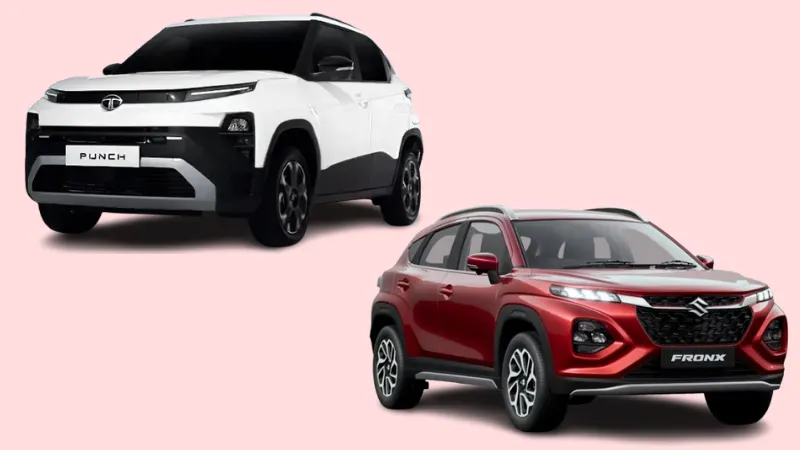 New Tata Punch vs Maruti Suzuki Fronx