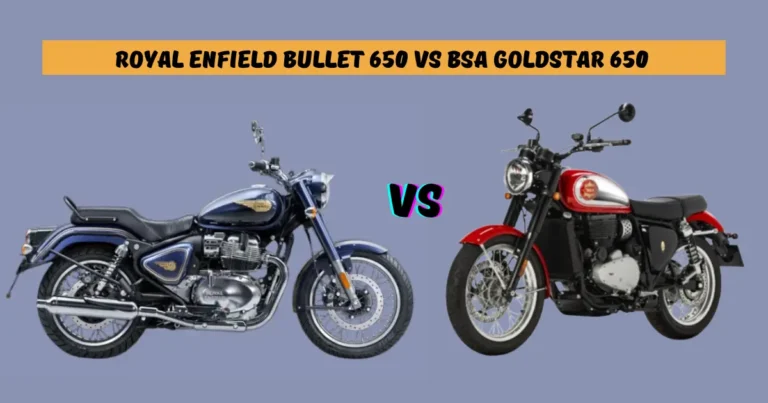 Royal Enfield Bullet 650 vs BSA Gold Star 650
