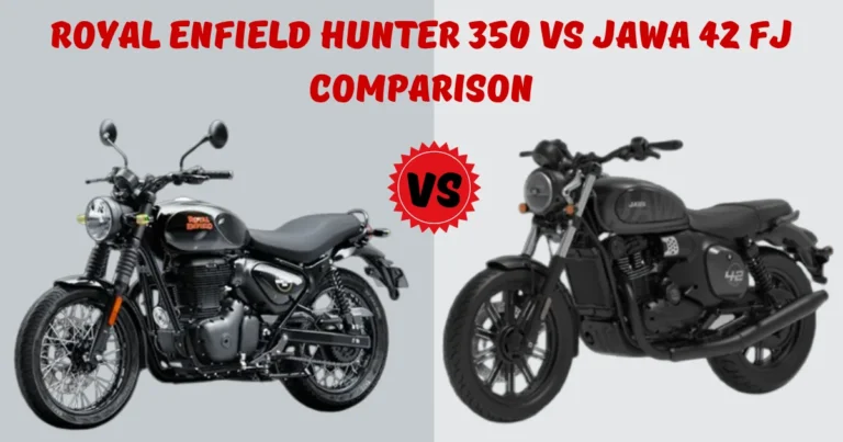 Royal Enfield Hunter 350 vs Jawa 42 FJ