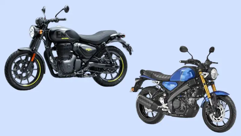 Royal Enfield Hunter 350 vs Yamaha XSR 155