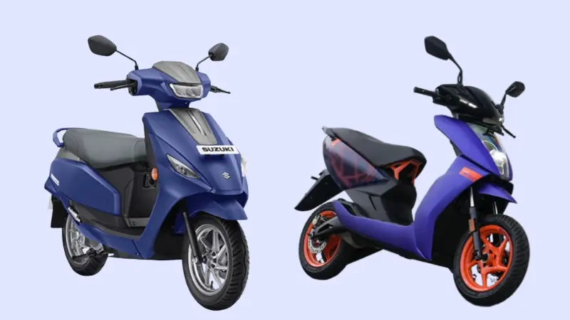 Suzuki e-Access vs Ather 450 Apex