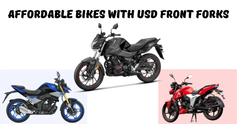 Affordable Bikes With USD Front Forks