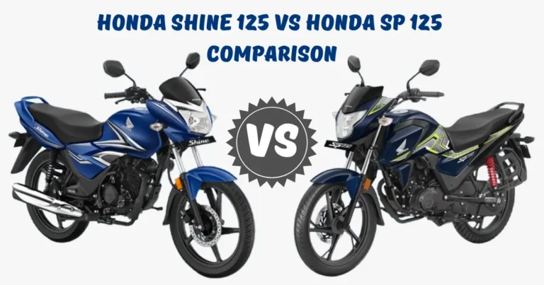 Honda Shine 125 vs Honda SP 125