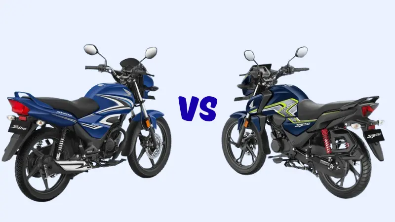 Honda Shine 125 vs Honda SP 125