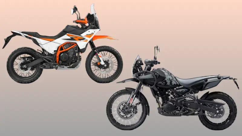 KTM 390 Adventure R vs Himalayan 450 Mana Black