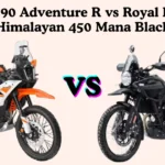 KTM 390 Adventure R vs Himalayan 450 Mana Black