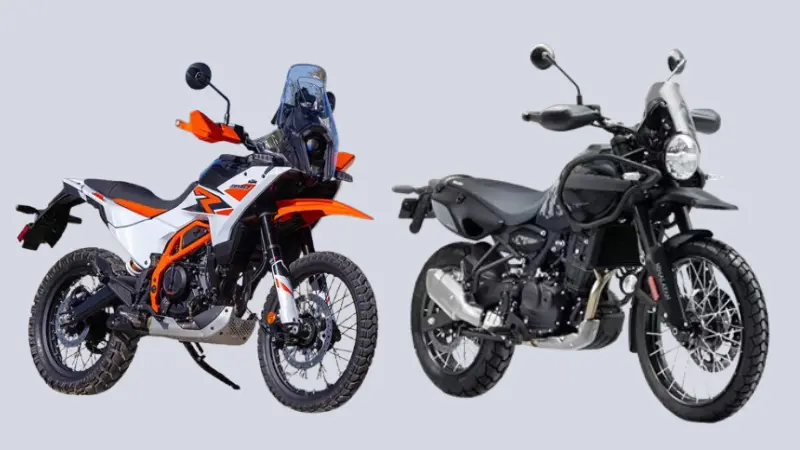 KTM 390 Adventure R vs Himalayan 450 Mana Black