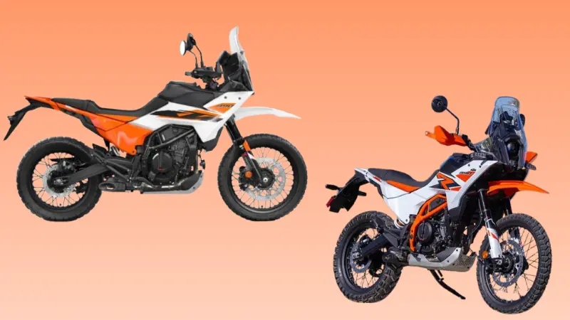 KTM 390 Adventure vs KTM 390 Adventure R Comparison