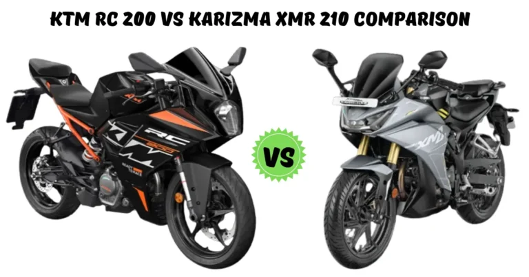 KTM RC 200 vs Karizma XMR 210