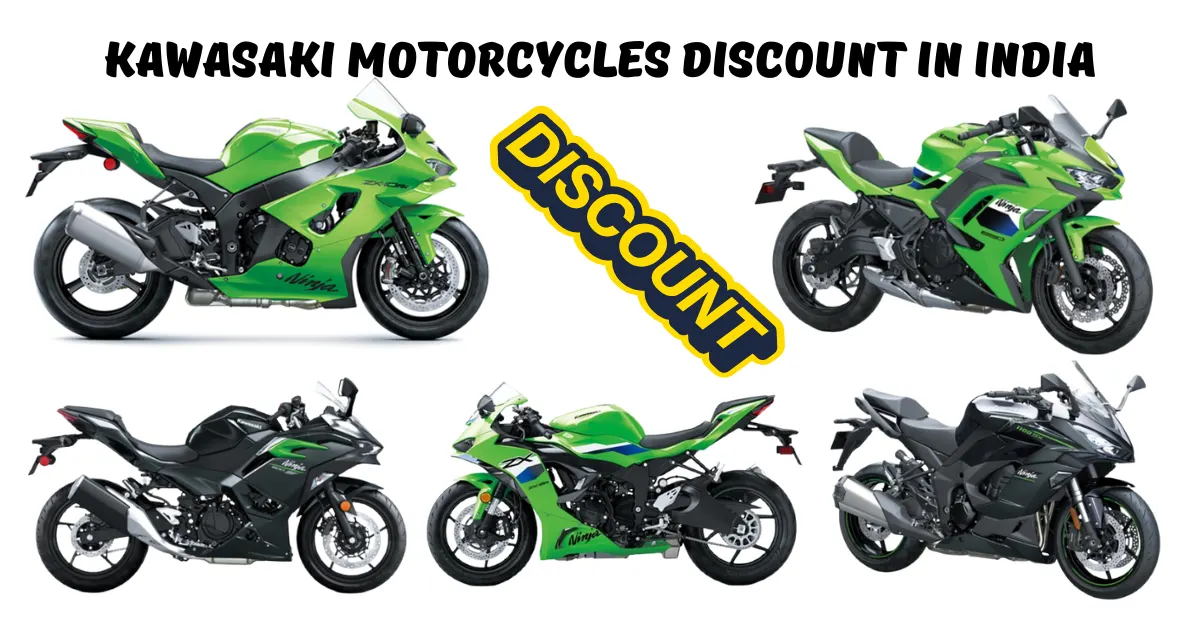 Kawasaki Motorcycles Discount in India
