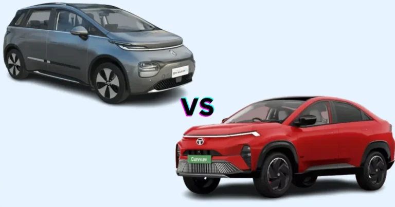 MG Windsor EV vs Tata Curvv EV
