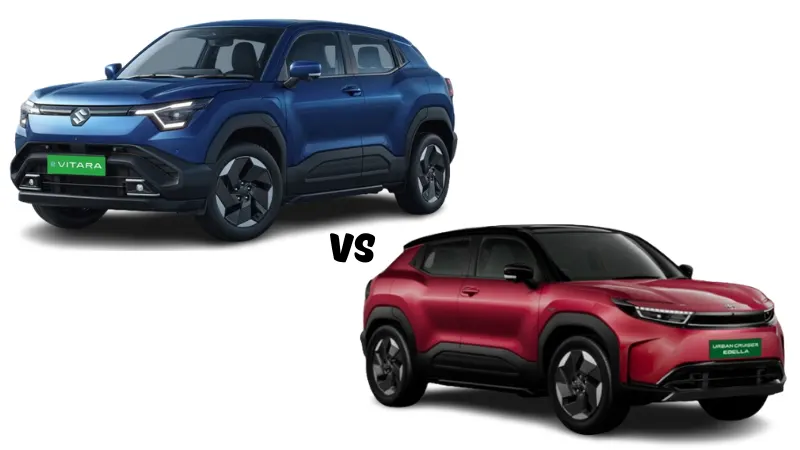 Maruti e-Vitara vs Toyota Urban Cruiser Ebella