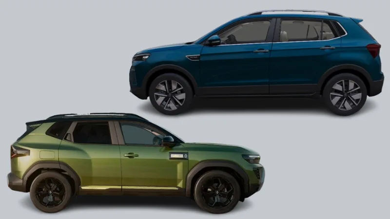 Renault Duster vs Skoda Kushaq Facelift Comparison