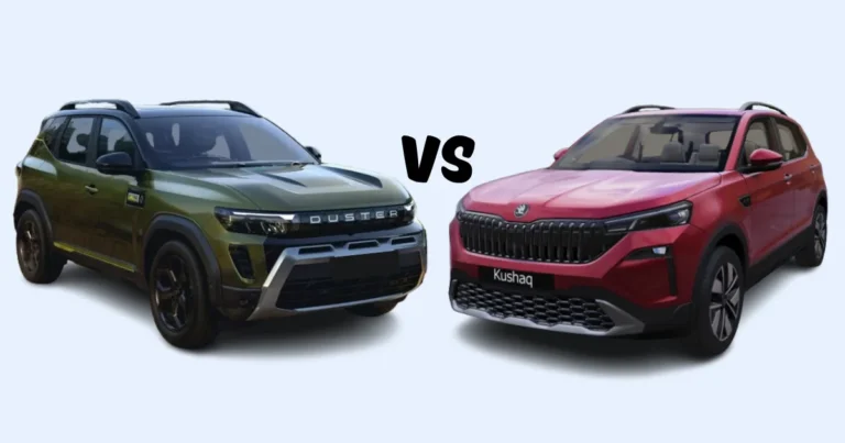 Renault Duster vs Skoda Kushaq Facelift Comparison