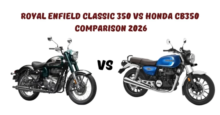 Royal Enfield Classic 350 vs Honda CB350