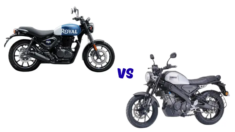 Royal Enfield Hunter 350 vs Yamaha XSR 155