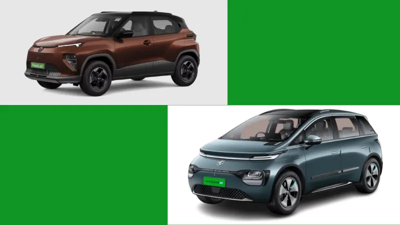 Tata Punch EV vs MG Windsor EV