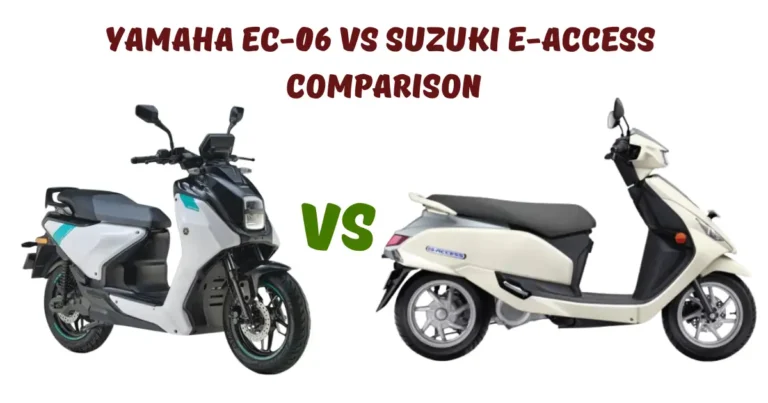 Yamaha EC-06 vs Suzuki e-Access
