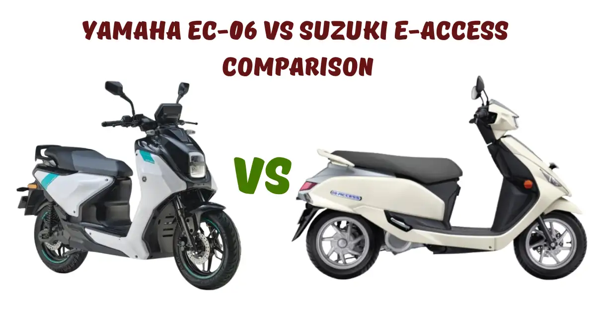 Yamaha EC-06 vs Suzuki e-Access
