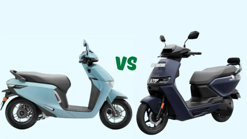 Ather Rizta vs Honda Activa e Comparison
