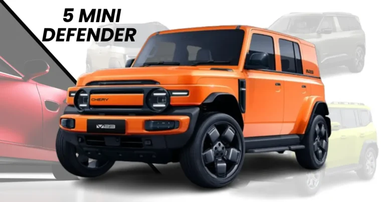 5 Mini Defender Style SUVs