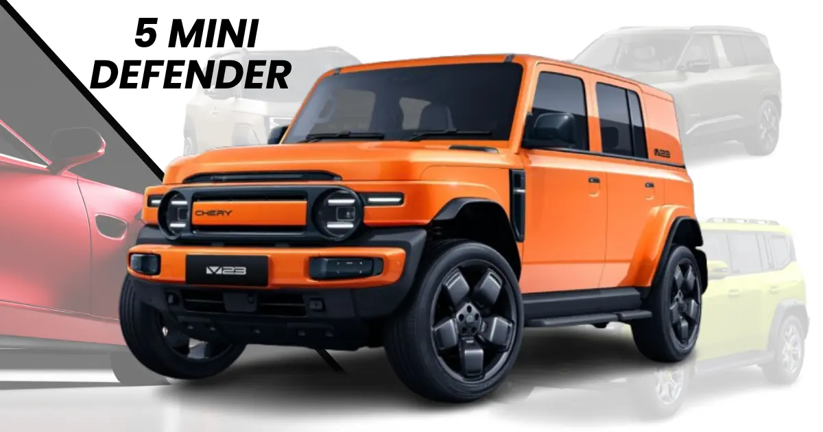 5 Mini Defender Style SUVs