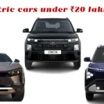Best Electric Cars Under ₹20 Lakh in India
