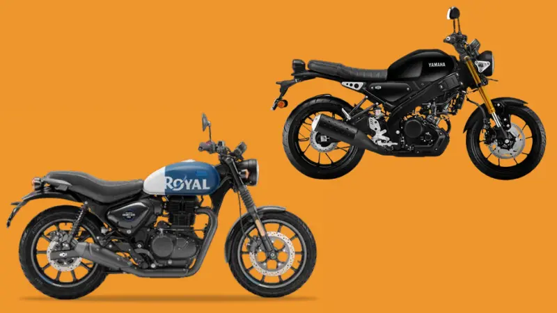 Royal Enfield Hunter 350 vs Yamaha XSR 155